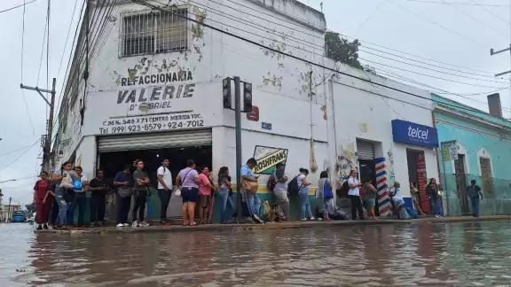 Las lluvias no se detendrán en Yucatán en las próximas horas Las lluvias no se detendrán en Yucatán en las próximas horas