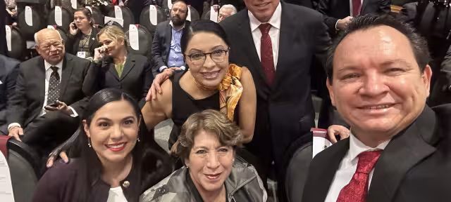 Joaquín Díaz Mena estuvo junto a otros gobernadores de México