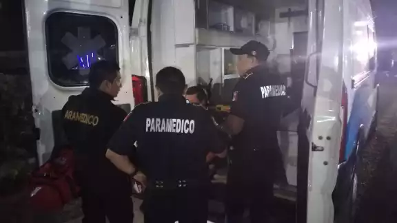 Los lesionados no requirieron ser trasladados a un hospital