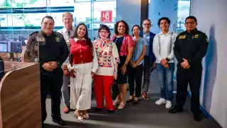 Los integrantes del organismo empresarial conocieron el trabajo de las distintas áreas del C5i