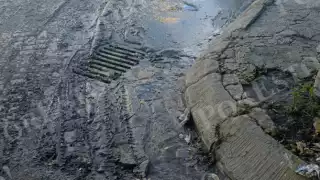 La presencia de lodo se ha reportado en una de las entradas de la colonia