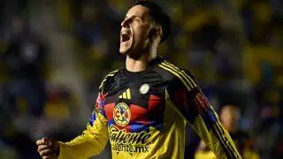 Brian Rodríguez fue la estrella de la noche con un doblete para guiar a las Águilas al triunfo.