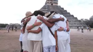 Más de 350 elementos estatales y federales, junto con el INAH, en el operativo en la zona arqueológica