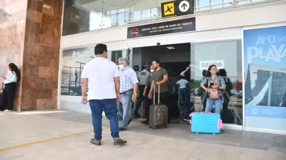 Se registra buena movilización de pasajeros pese a las afectaciones