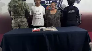 Las personas detenidas fueron identificadas como Concepción “N” y José Gaspar “N”