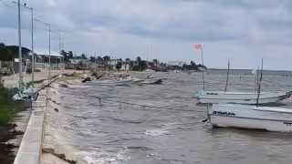 Cierran cinco puertos de Campeche a embarcaciones menores por evento de Norte; ¿cuáles son?