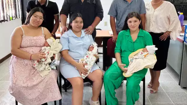 Tres hermanas de Altamira dan a luz el mismo día y sorprenden a todos con la coincidencia.