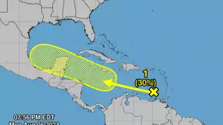 ¿Otro Ciclón Tropical atravesará la Península de Yucatán? Vigilan Onda Tropical con  potencial ciclónico  