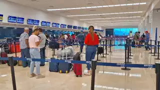 Instalan vigilancia  en el aeropuerto de Mérida para detectar posibles casos de mpox 