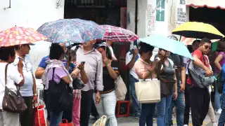 Las lluvias se presentarán en su mayoría este viernes