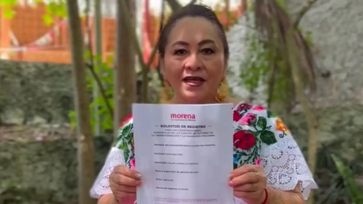 Maria Mano Regidora Juliana May alza la mano por la coordinación de Morena en ...