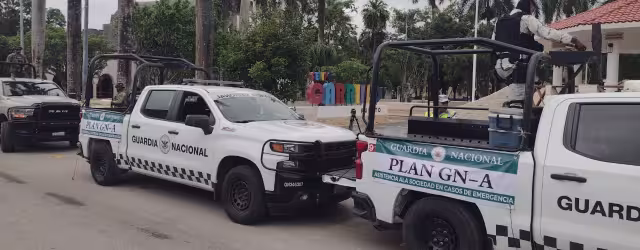 Autoridades federales se encuentran en el operativo