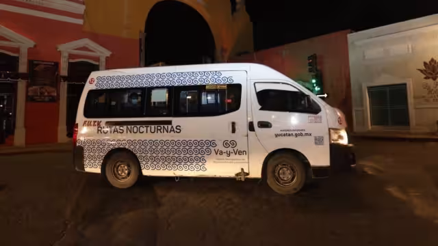Las rutas nocturnas de Mérida operan sólo con pago electrónico