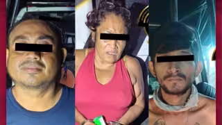 Operativo en Champotón deja tres detenidos, armas y presuntas sustancias ilícitas en Sihochac