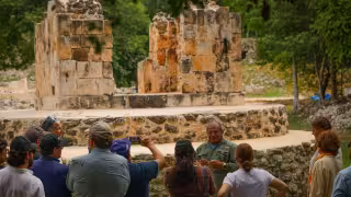 Réplica de la Estela 18 de Uxmal llegará al Remate de Paseo de Montejo en Mérida