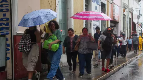 Se espera que las lluvias sean principalmente durante la tarde Se espera que las lluvias sean principalmente durante la tarde