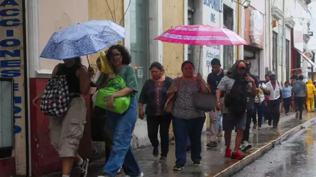 Se espera que las lluvias sean principalmente durante la tarde
