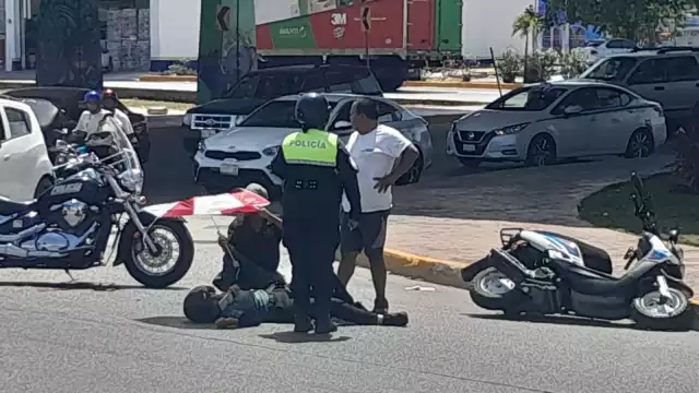 El conductor huyó con rumbo desconocido tras atropellar al motociclista