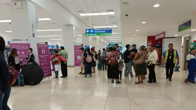 Hay buena movilidad de pasajeros en el aeropuerto de Mérida