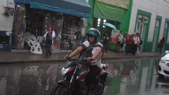 Las lluvias continuarán en Yucatán esta semana