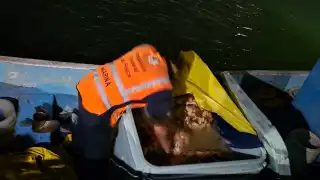 El producto en veda era trasladado en una lancha en Progreso