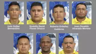 Condenan a 50 años  de cárcel a siete hombres por el delito de secuestro y extorsión en Cancún