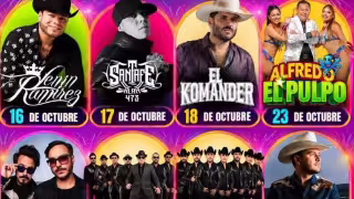 Lenin Ramírez abrirá la cartelera artística de la Expofer 2026 el próximo 16 de octubre, con una presentación en el Parque Quintana Roo