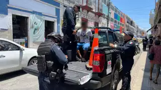 El hombre intentó robar dos latas de gas para encendedor