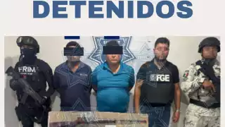 Los detenidos fueron identificados como Ismael “N” y Abisai “N”