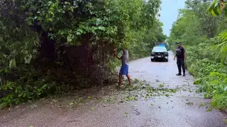 Autoridades de Felipe Carrillo Puerto toman medidas para prevenir accidentes ante el mal tiempo