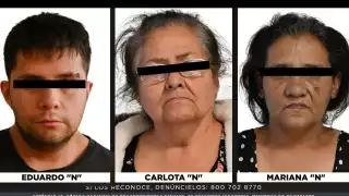 Vinculan a proceso a Carlota ‘N’ y sus dos hijos, son acusados de doble homicidio en Chalco