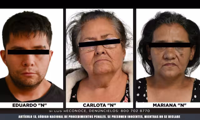 Carlota "N" es acusada del asesinato de dos personas en una vivienda en Chalco