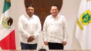 Joaquín Díaz Mena nombra a Pastor Gerardo Contreras Avilés como nuevo secretario de Pesca de Yucatán