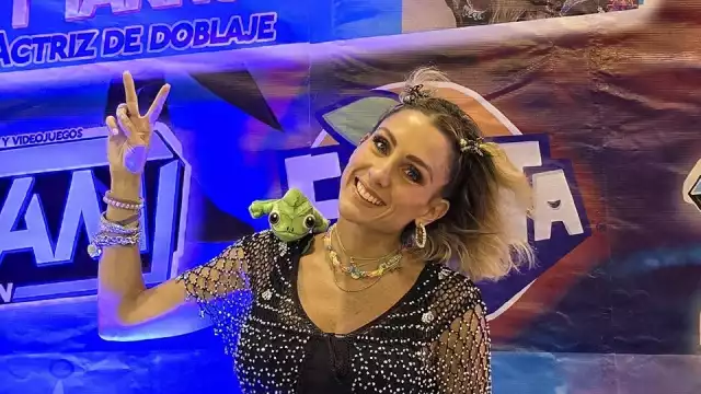 Romina Marroquín Payró, actriz de doblaje, fue una de las invitadas de la Convención Tsunamii