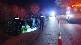 Motociclista muere luego de derrapar en la vía Tizimín-Colonia Yucatán