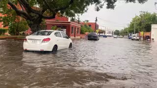 En estas zonas de Mérida no debes conducir cuando llueve por riesgo de inundaciones