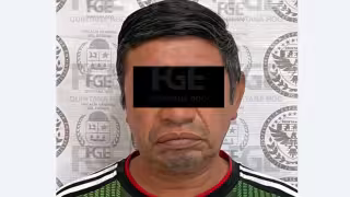 El hombre fue identificado como Paulo "N", quien era el líder de la célula delictiva.