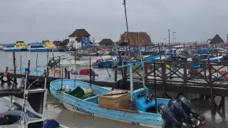 Lancheros de Chiquilá llevan 20 días sin trabajar por las lluvias