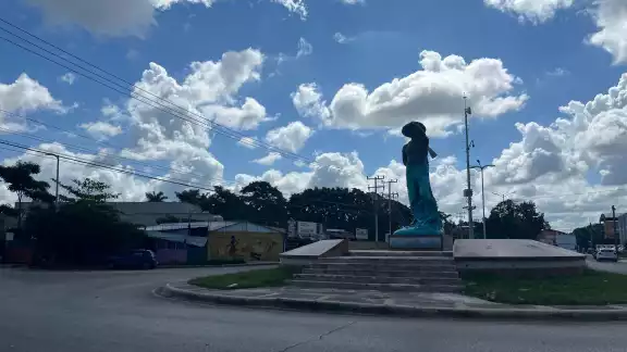 Mañana de cielo despejado en Campeche
