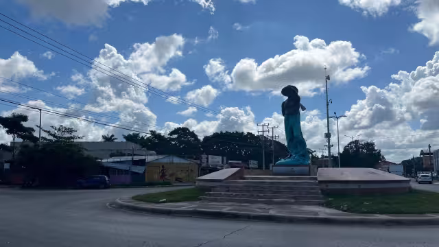 Mañana de cielo despejado en Campeche
