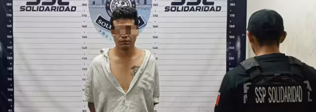 El hombre fue puesto a disposición de la FGE