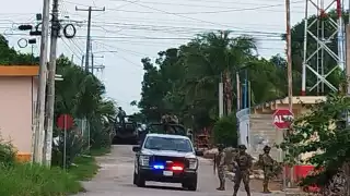 Se desconoce si una persona fue detenida a causa del operativo en la vivienda