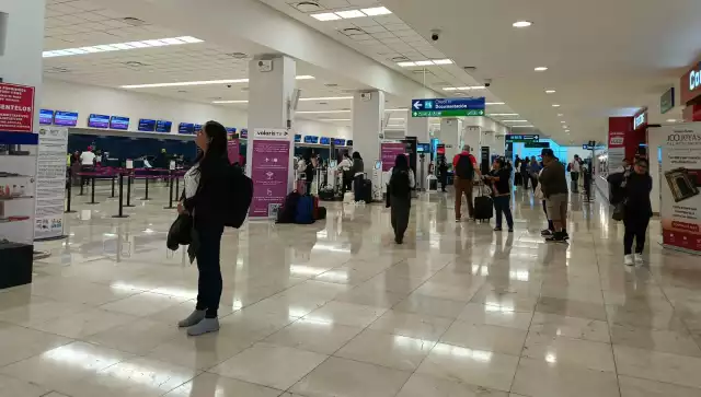 Los vuelos operan con normalidad en el aeropuerto de Mérida