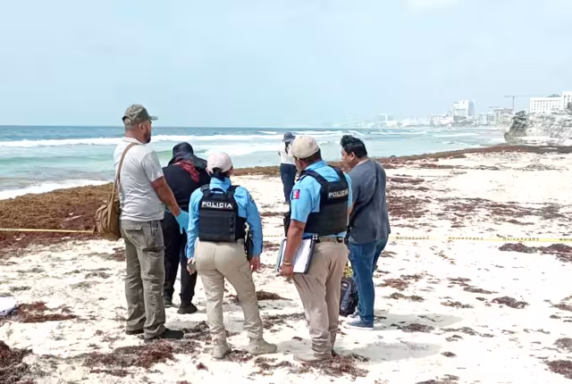 El hombre se metió a nadar presuntamente  bajo los efectos del alcohol