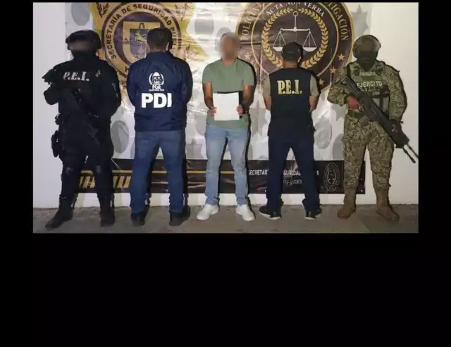 Colaboración entre fuerzas policías logran aprehensión de prófugo