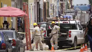 Falla eléctrica en el Centro Histórico de Campeche afectó a más de 35 locatarios 
