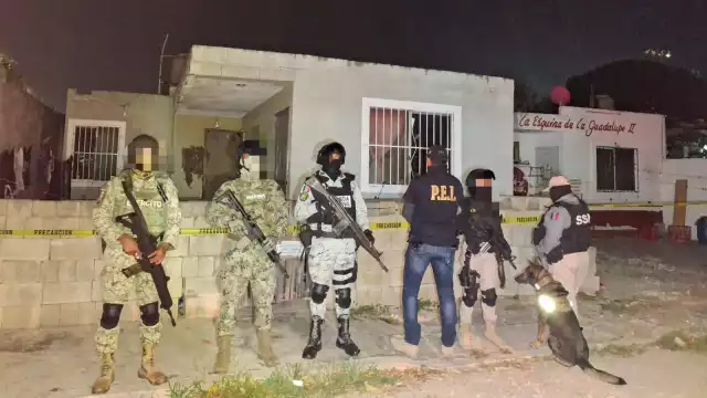 El operativo fue llevado a cabo de manera conjunta por fuerzas estatales y federales