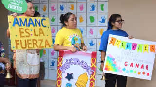 Originaria de Yotholín, la menor celebró el momento con su familia