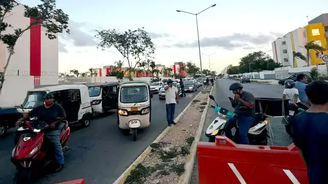 Los inconformes aseguraron que  desde el martes han reportado a la Comisión sobre la falta de energía