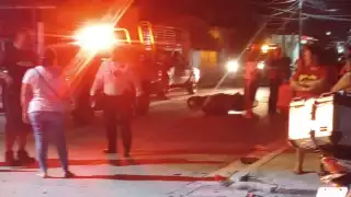 Choque entre motos por la “Venustiano Carranza” deja tres lesionados; dos varones y una mujer